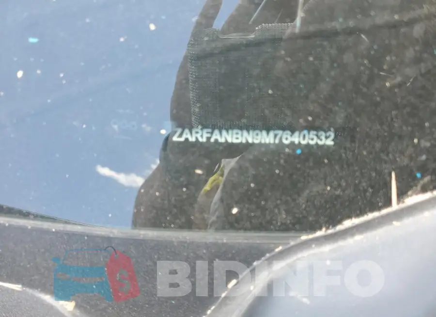 ZARFANBN9M7640532 Photo# 13