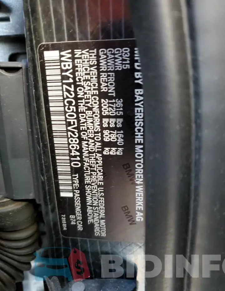 WBY1Z2C50FV286410 Photo# 12