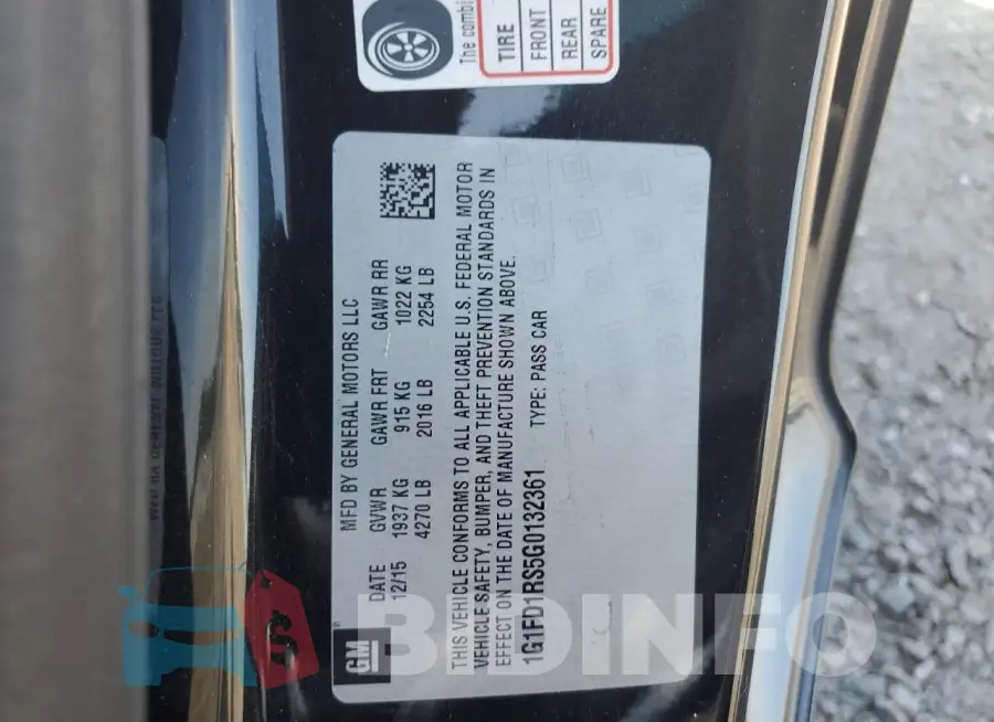 1G1FD1RS5G0132361 Photo# 12