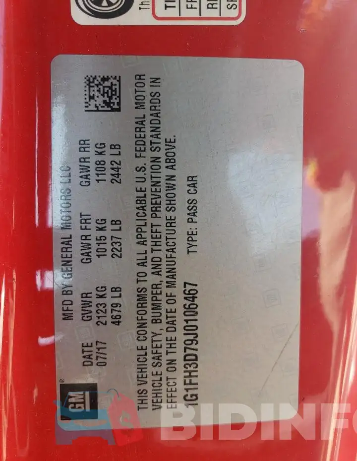 1G1FH3D79J0106467 Photo# 12
