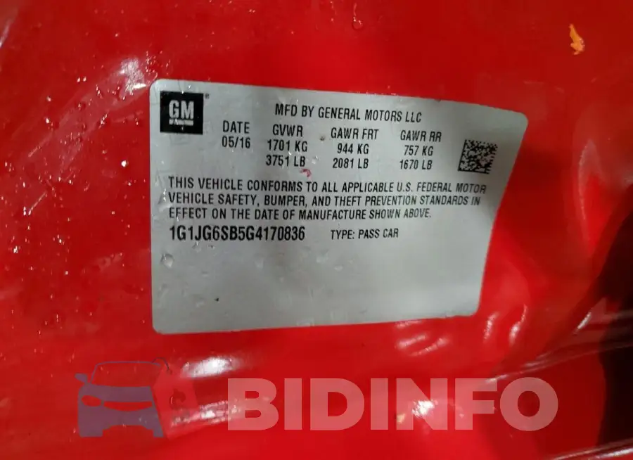 1G1JG6SB5G4170836 Photo# 12