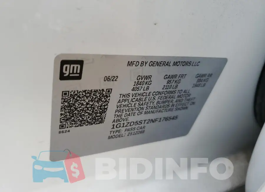 1G1ZD5ST2NF176545 Photo# 12