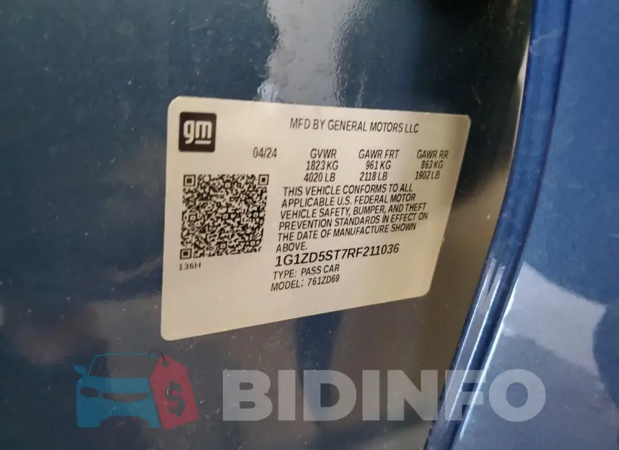 1G1ZD5ST7RF211036 Photo# 13