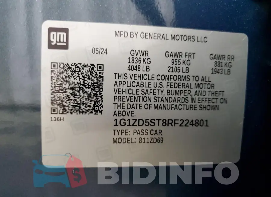 1G1ZD5ST8RF224801 Photo# 12