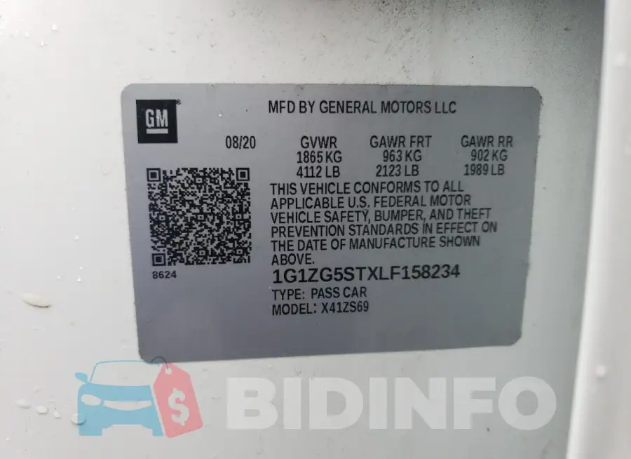 1G1ZG5STXLF158234 Photo# 12