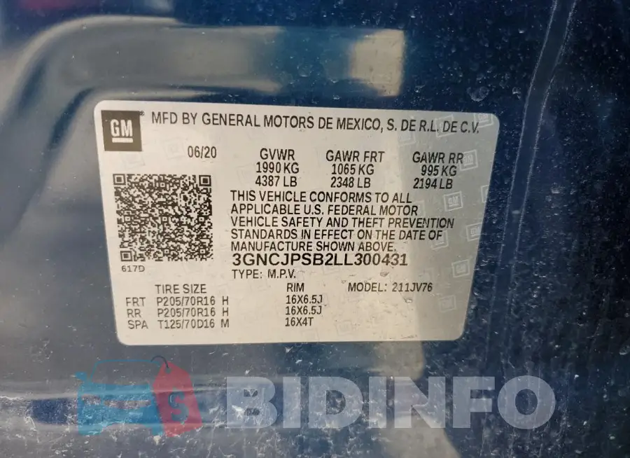 3GNCJPSB2LL300431 Photo# 13