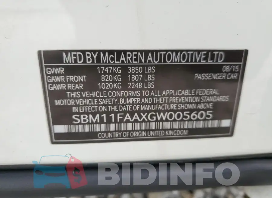 SBM11FAAXGW005605 Photo# 12