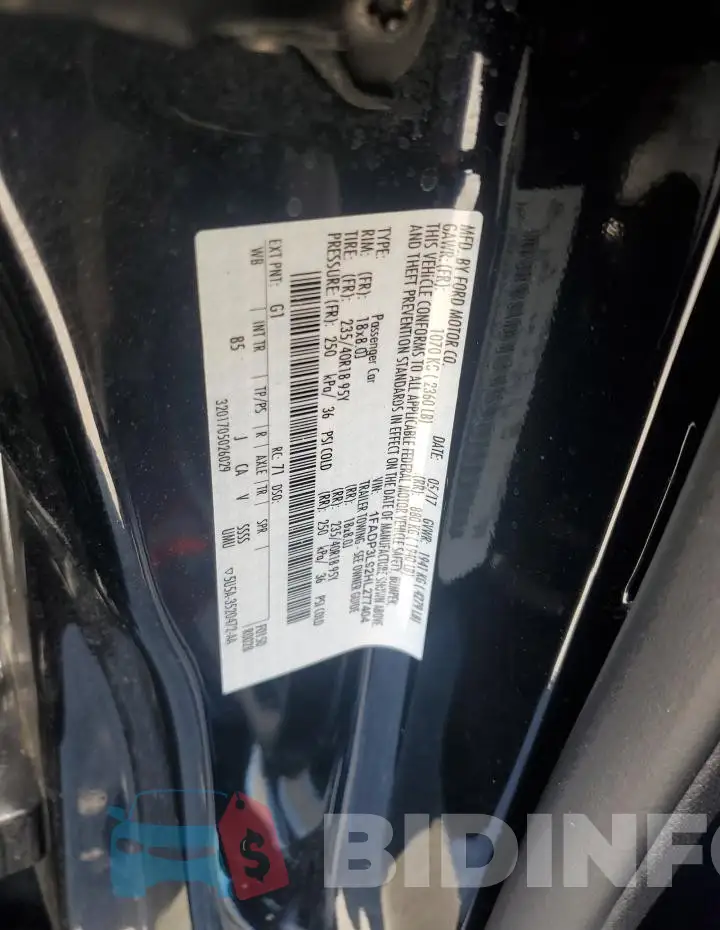 1FADP3L92HL277404 Photo# 12