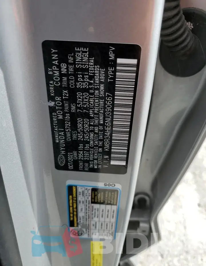 KM8R34HE6NU390667 Photo# 13