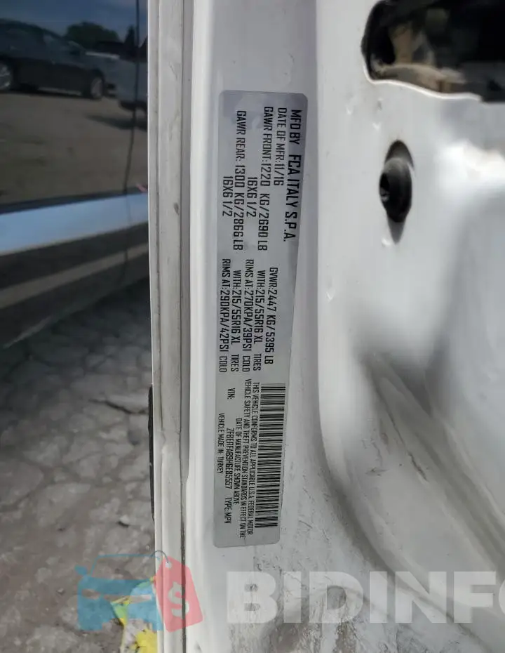 ZFBERFAB9H6E85557 Photo# 14