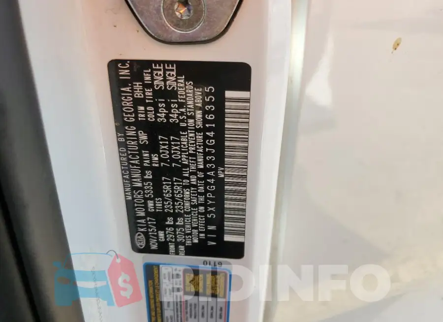 5XYPG4A33JG416355 Photo# 14