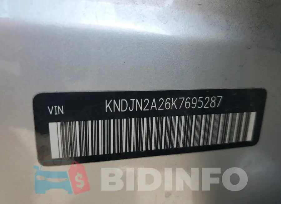 KNDJN2A26K7695287 Photo# 13