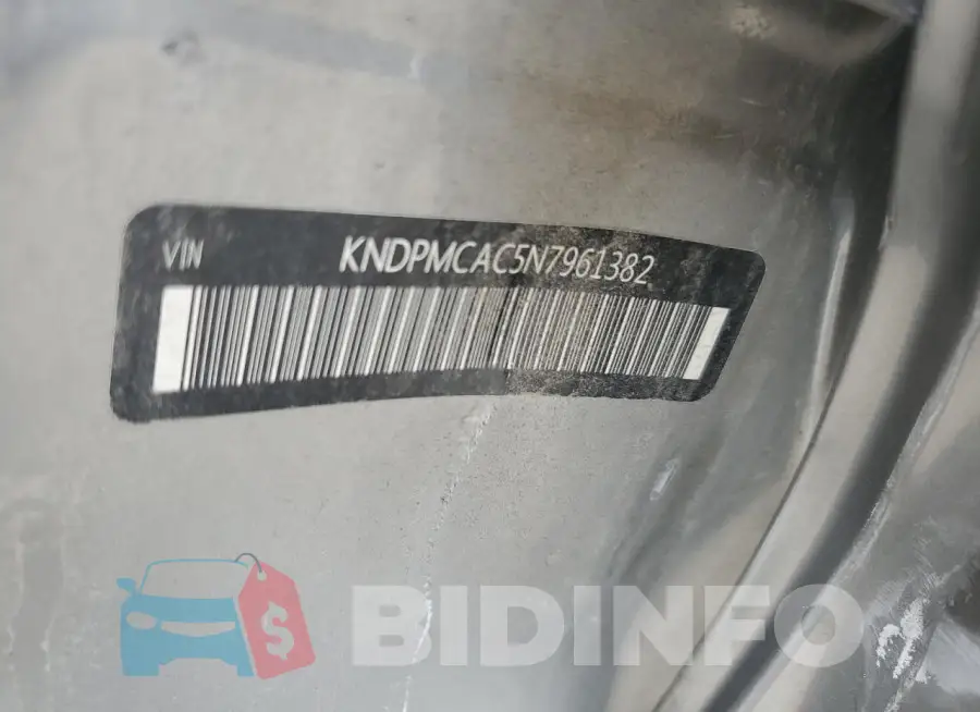 KNDPMCAC5N7961382 Photo# 13