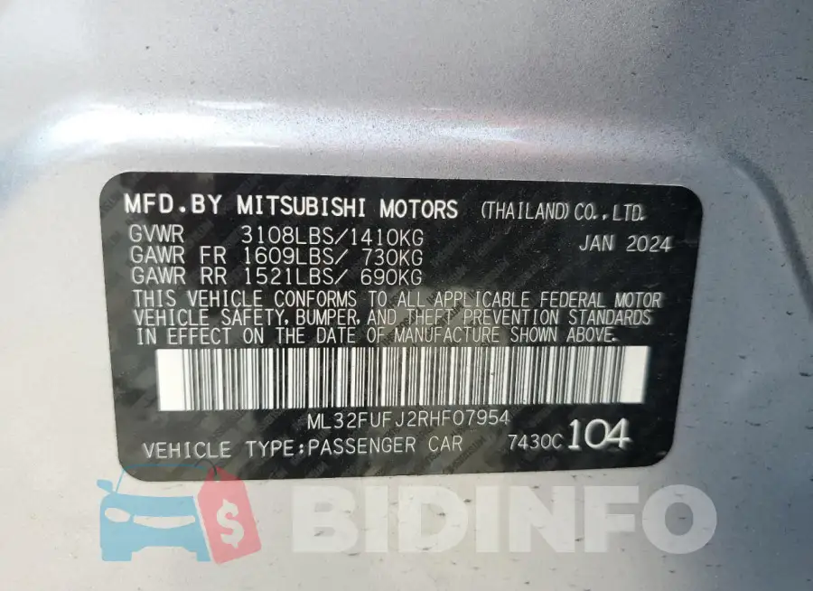 ML32FUFJ2RHF07954 Photo# 12