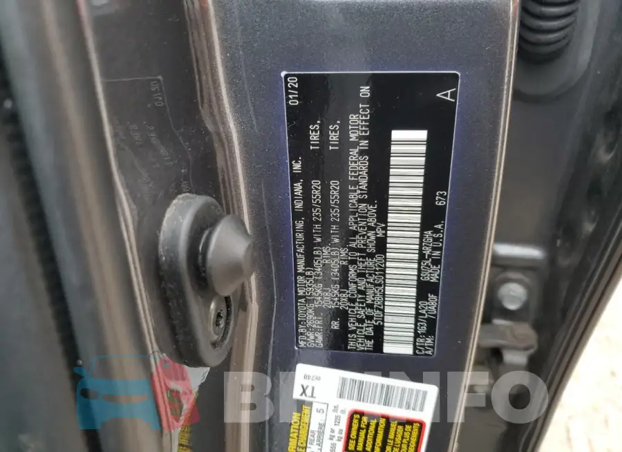 5TDFZRBH5LS011200 Photo# 13