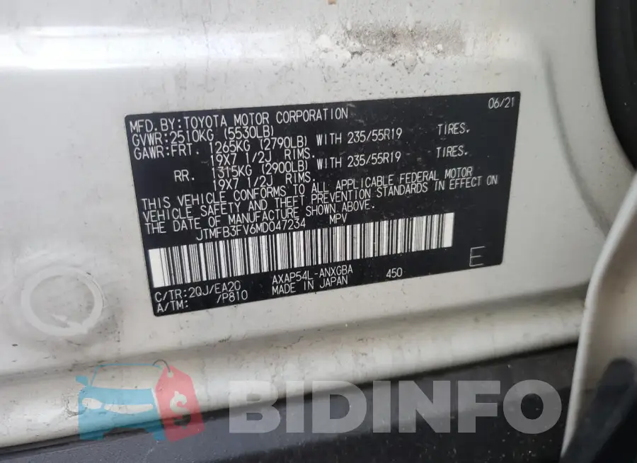 JTMFB3FV6MD047234 Photo# 12