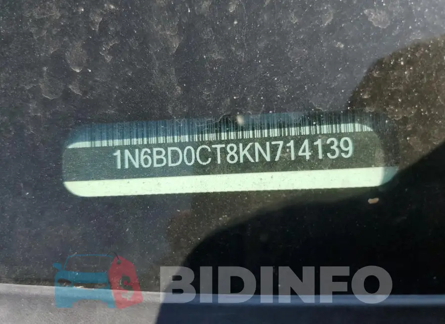 1N6BD0CT8KN714139 Photo# 12