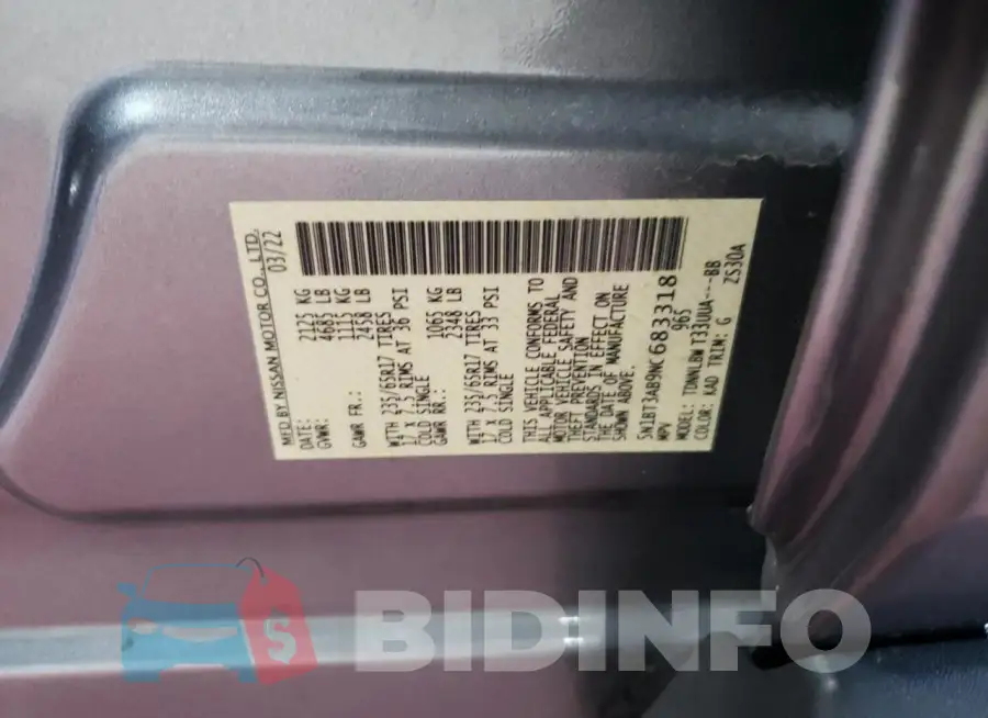 5N1BT3AB9NC683318 Photo# 13