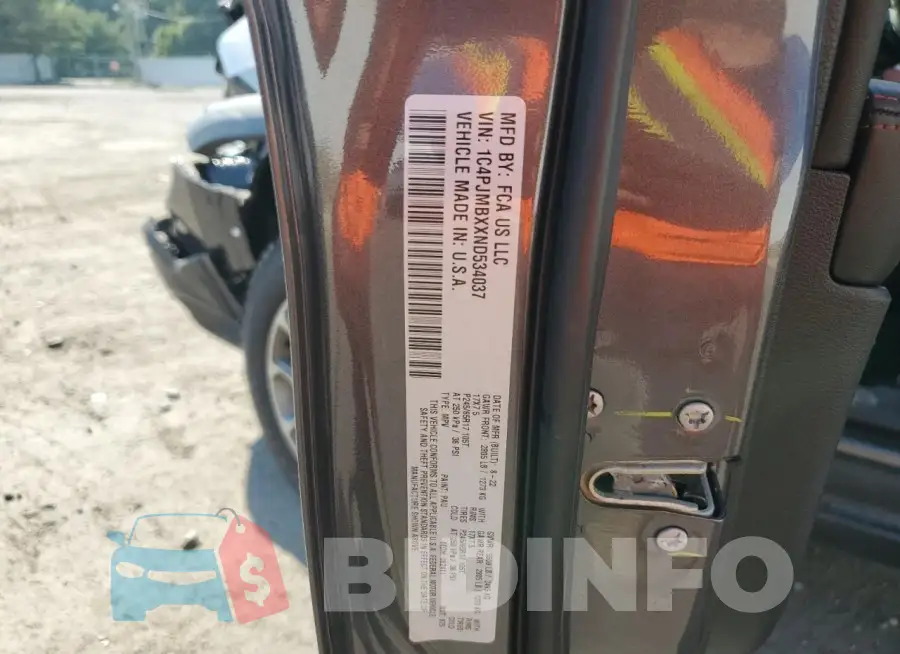 1C4PJMBXXND534037 Photo# 13