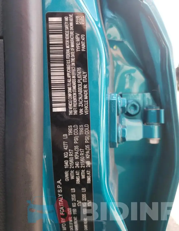 ZACNJABB3LPL67476 Photo# 13