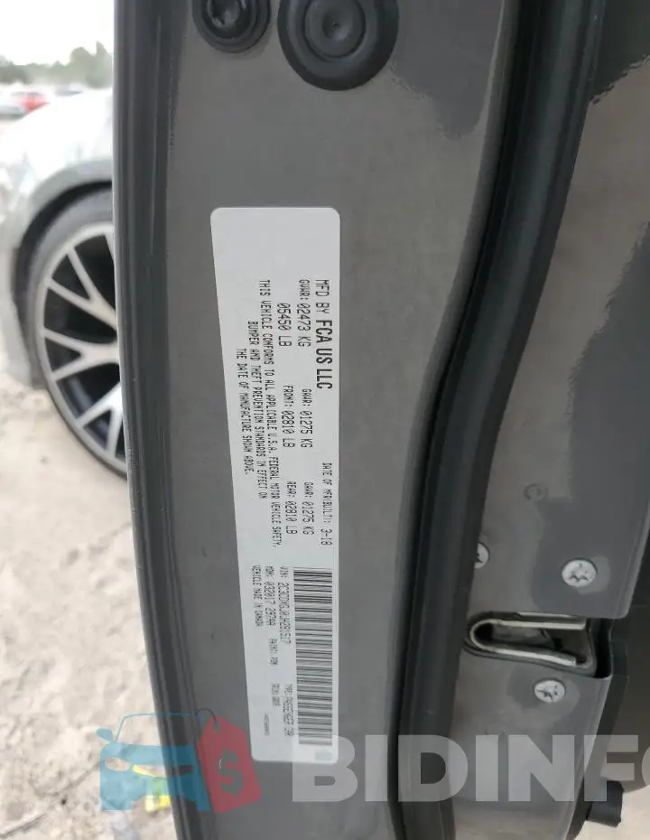2C3CDXGJ0JH281517 Photo# 12