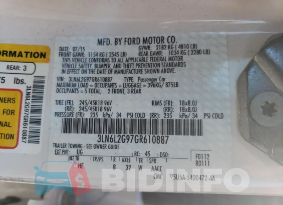 3LN6L2G97GR610887 Photo# 13