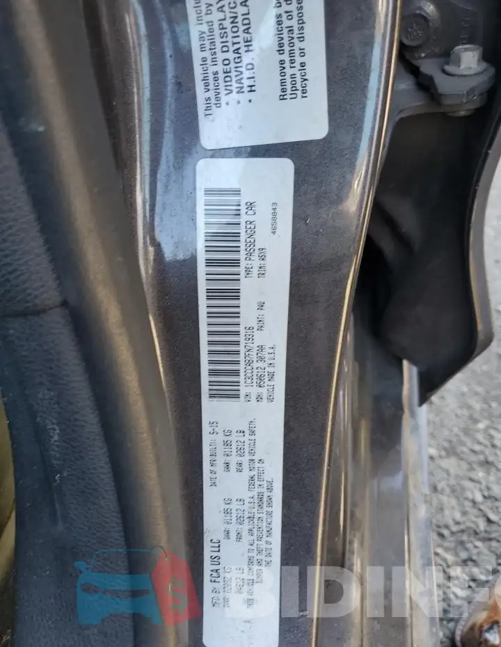 1C3CCCAB7FN719316 Photo# 12