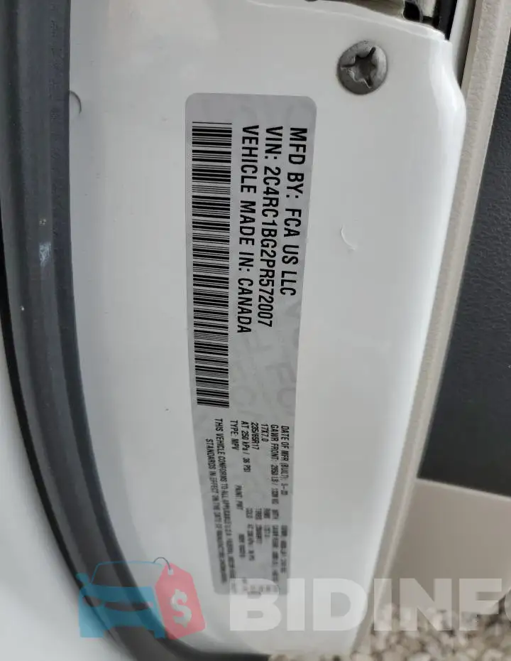 2C4RC1BG2PR572007 Photo# 14