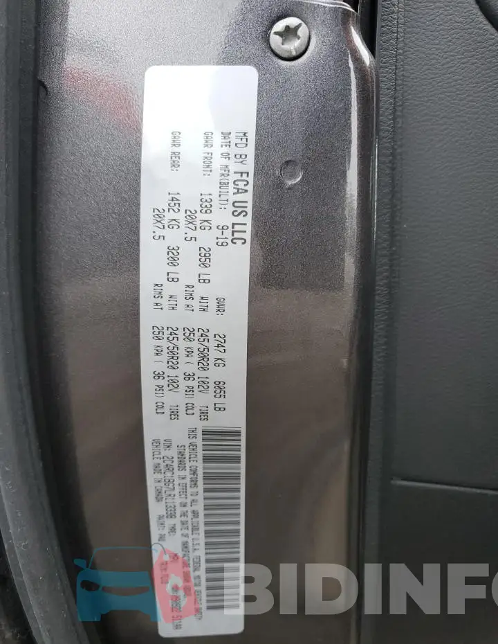2C4RC1BG7LR113338 Photo# 13