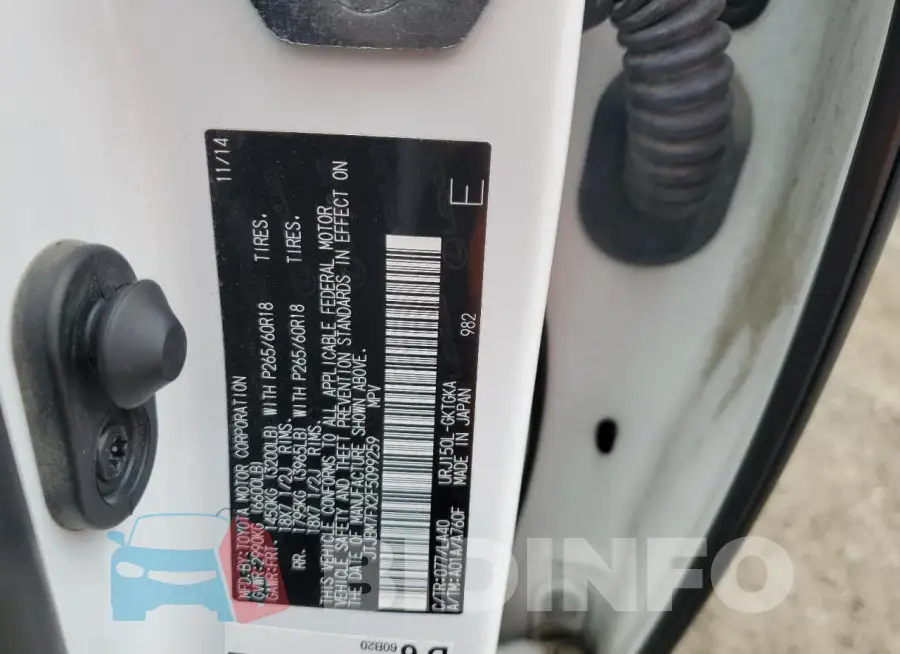 JTJBM7FX2F5099259 Photo# 13
