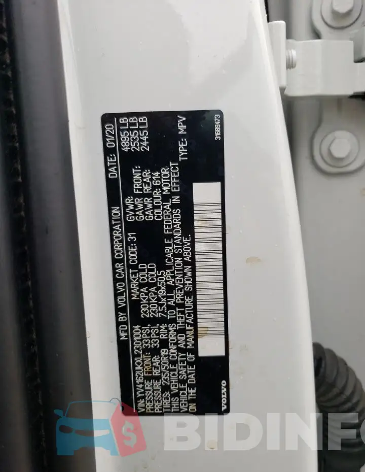 YV4162UKXL2301004 Photo# 13