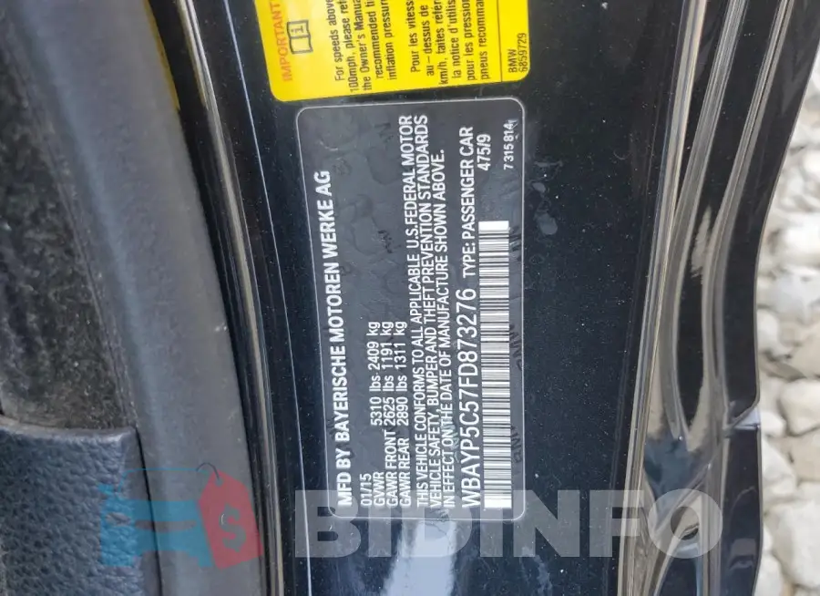 WBAYP5C57FD873276 Photo# 12