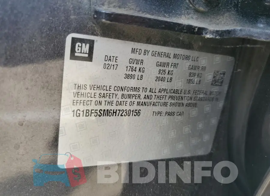 1G1BF5SM6H7230156 Photo# 12