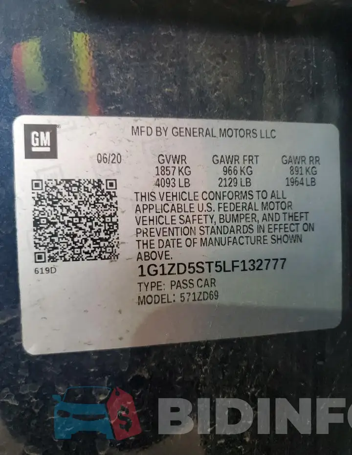1G1ZD5ST5LF132777 Photo# 12