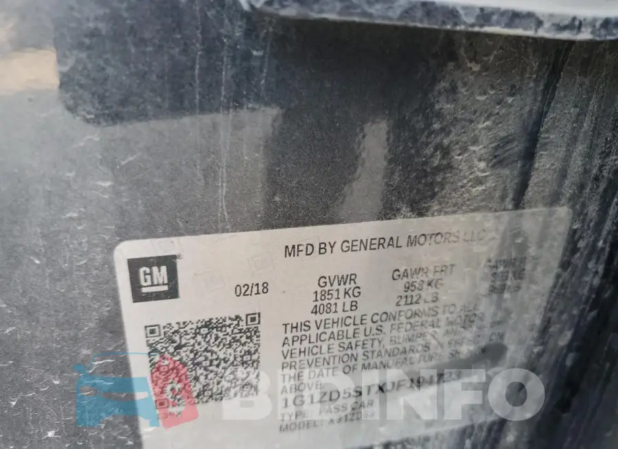 1G1ZD5STXJF194723 Photo# 12