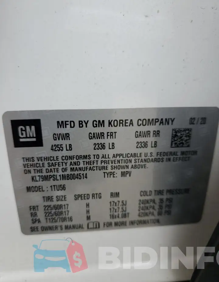 KL79MPSL1MB004514 Photo# 13