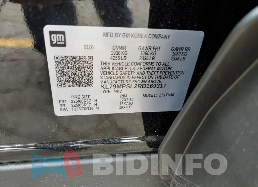 KL79MPSL2RB169317 Photo# 13