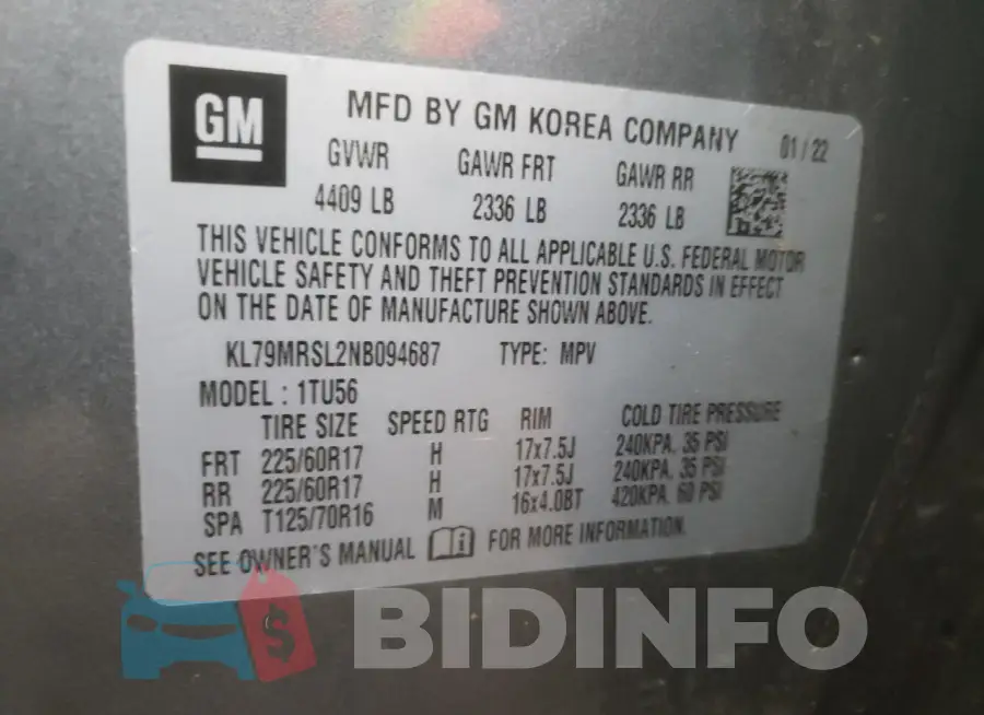 KL79MRSL2NB094687 Photo# 13