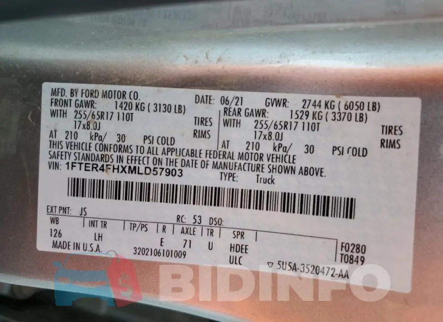 1FTER4FHXMLD57903 Photo# 13
