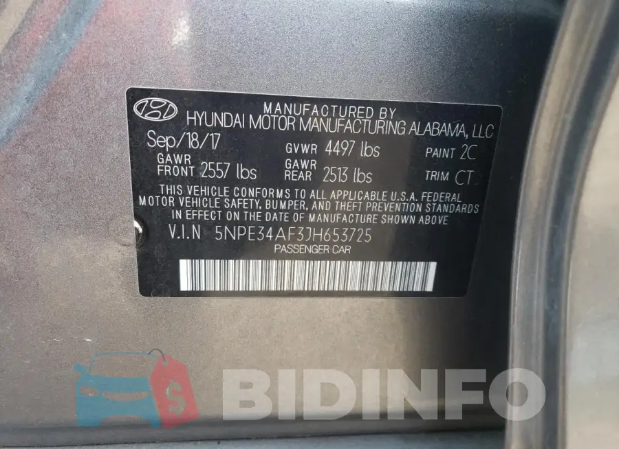 5NPE34AF3JH653725 Photo# 12