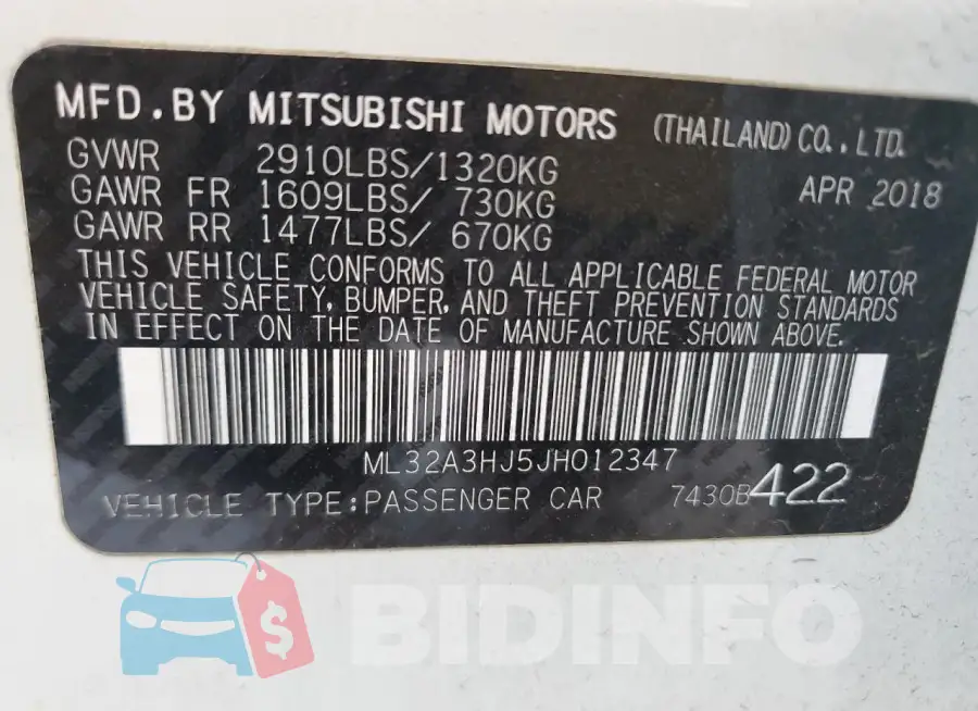 ML32A3HJ5JH012347 Photo# 12