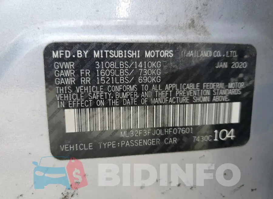 ML32F3FJ0LHF07601 Photo# 12