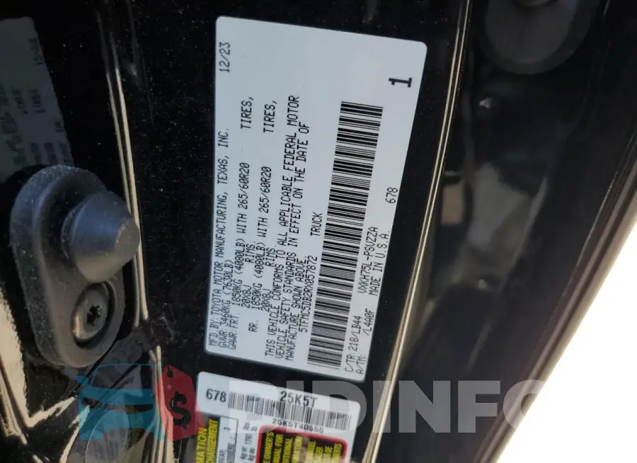5TFMC5DB2RX057872 Photo# 12