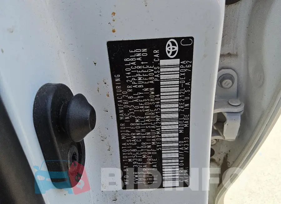 5YFDPMAE2MP159404 Photo# 12