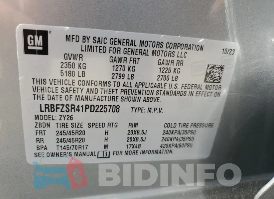 LRBFZSR41PD225708 Photo# 12