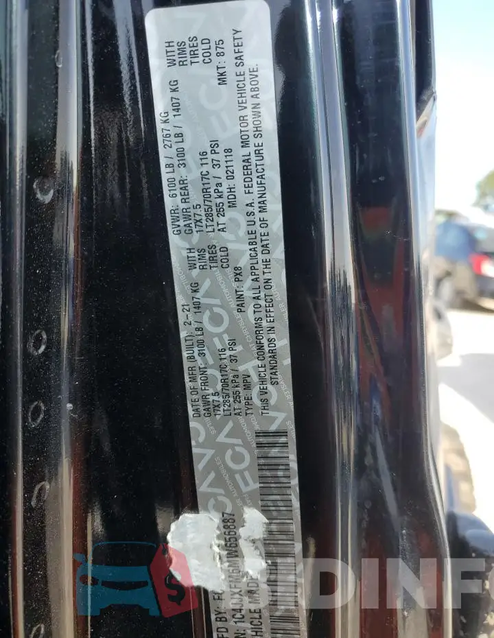 1C4JJXFM6MW656887 Photo# 12