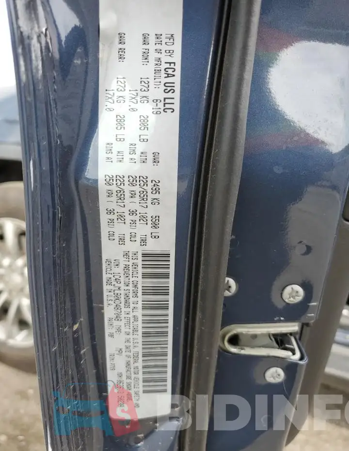 1C4PJMLB0KD487048 Photo# 12