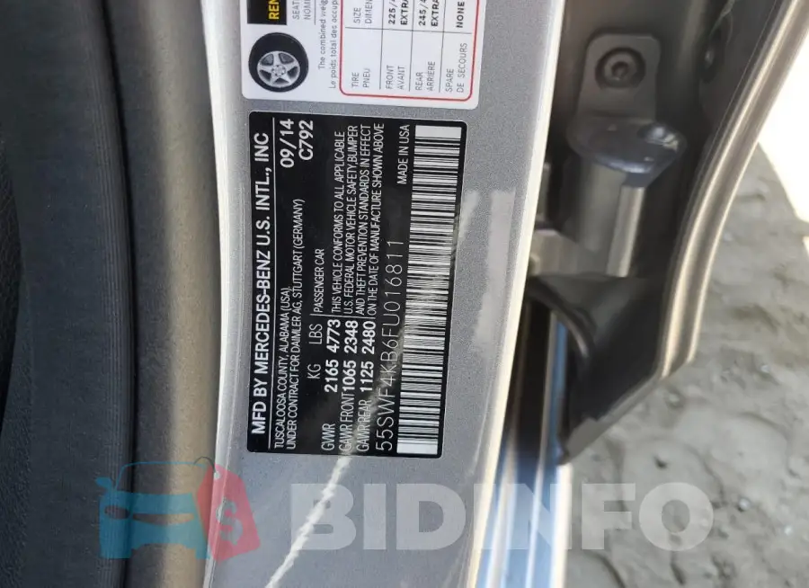 55SWF4KB6FU016811 Photo# 12
