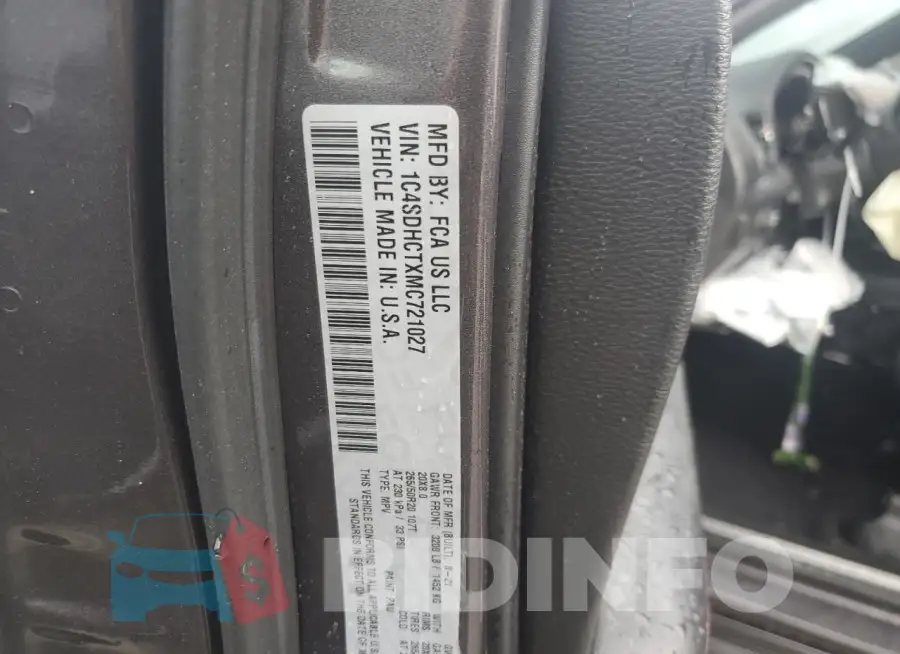 1C4SDHCTXMC721027 Photo# 14