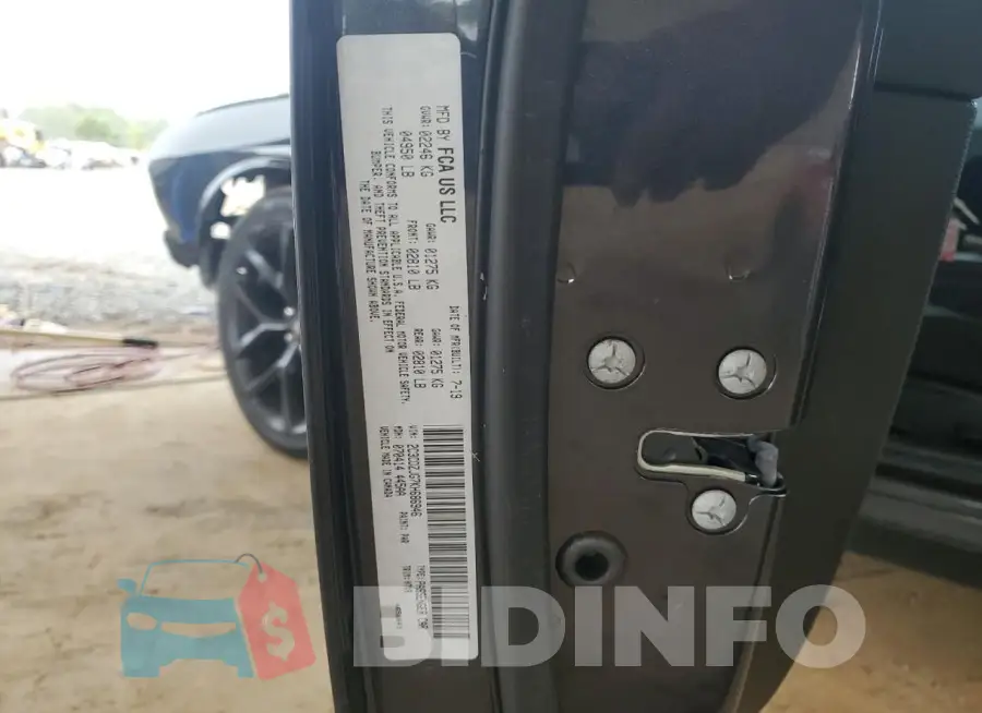 2C3CDZJG7KH686946 Photo# 13